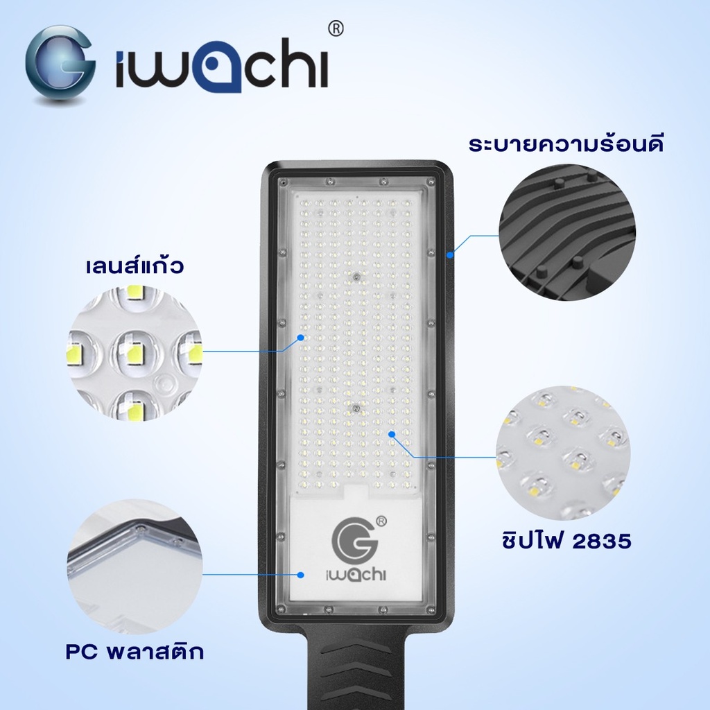 ไฟถนน STREET LIGHT SLIM รุ่น บาง