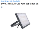 PHILIPS SmartBright LED Floodlight BVP173 LED78/CW 70W WB GREY