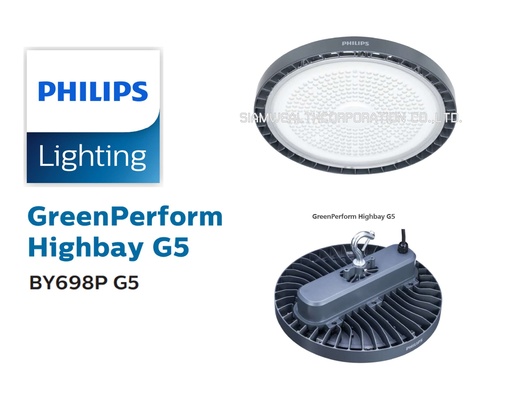 [911401570491] Philips Highbay BY698P G5 157W LED250/CW PSU WB GM L3m