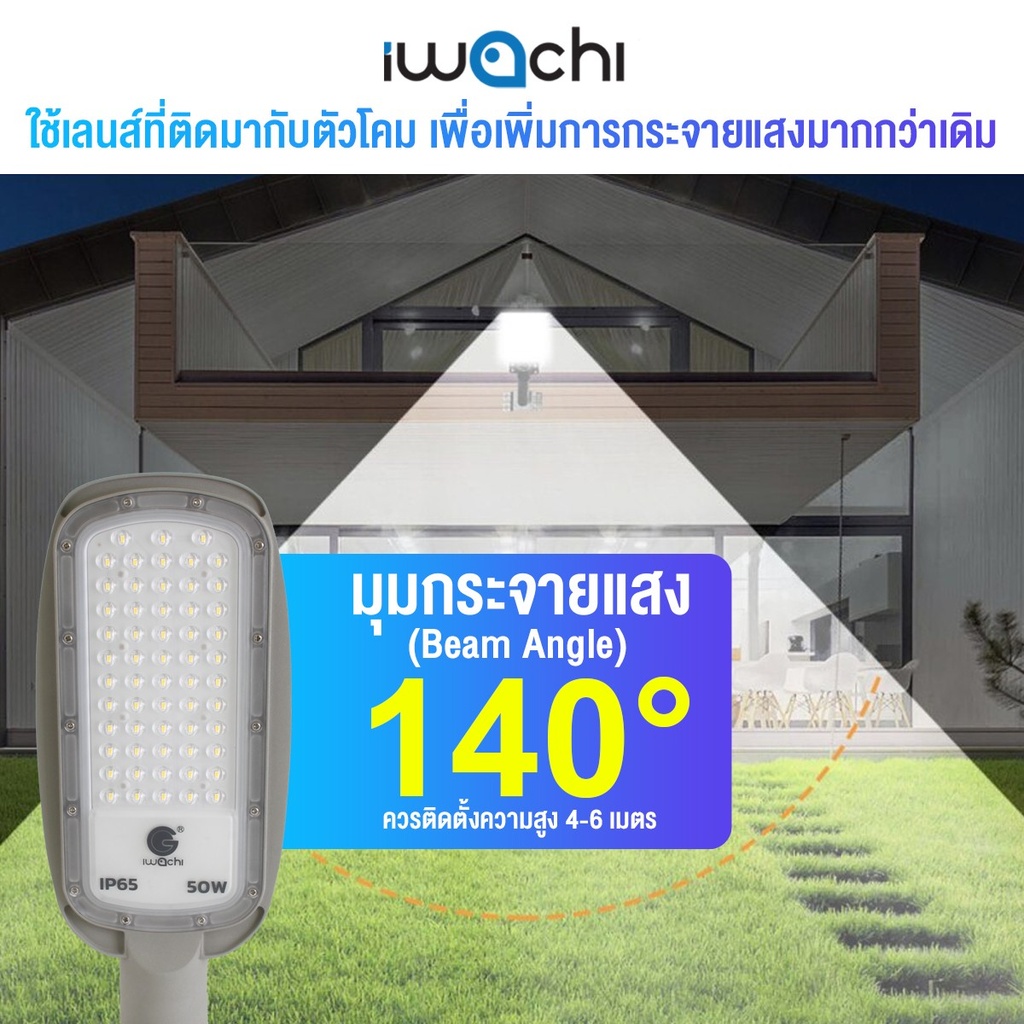 โคมไฟถนน รุ่น บาง