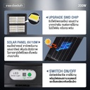 โคมไฟถนนโซล่าเซลล์ SOLAR STREET LIGHT