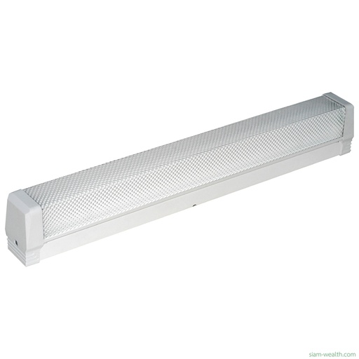 [MPU-120-PM] โคมตัวยูฝาครอบพลาสติก รุ่น Slim (1x9W LED, PM แผ่นลายเพชร)