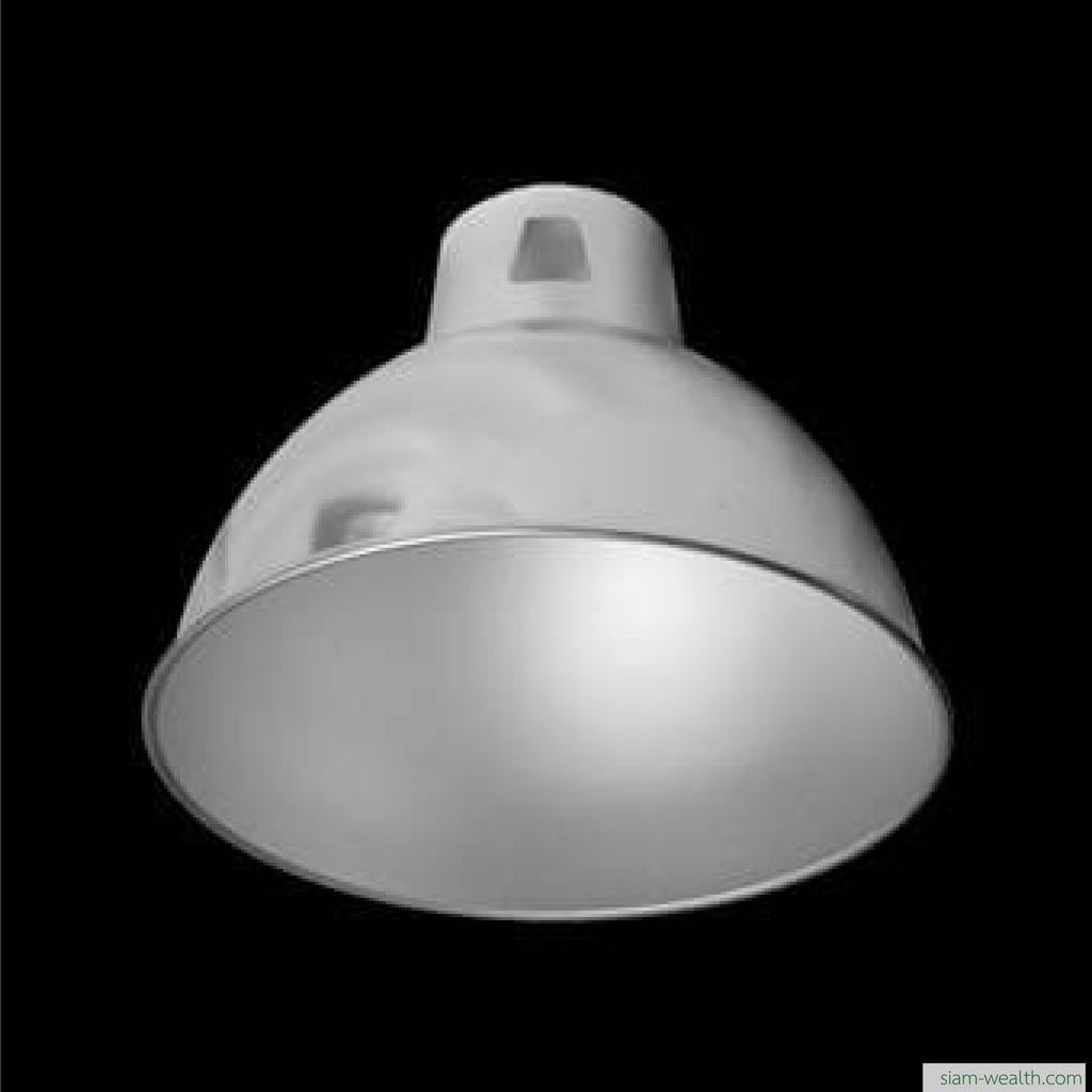 โคมฝาชีลายพ่นทราย 12 นิ้ว ไม่มีกระจก (โคมเปล่าเพิ่มหลอด)