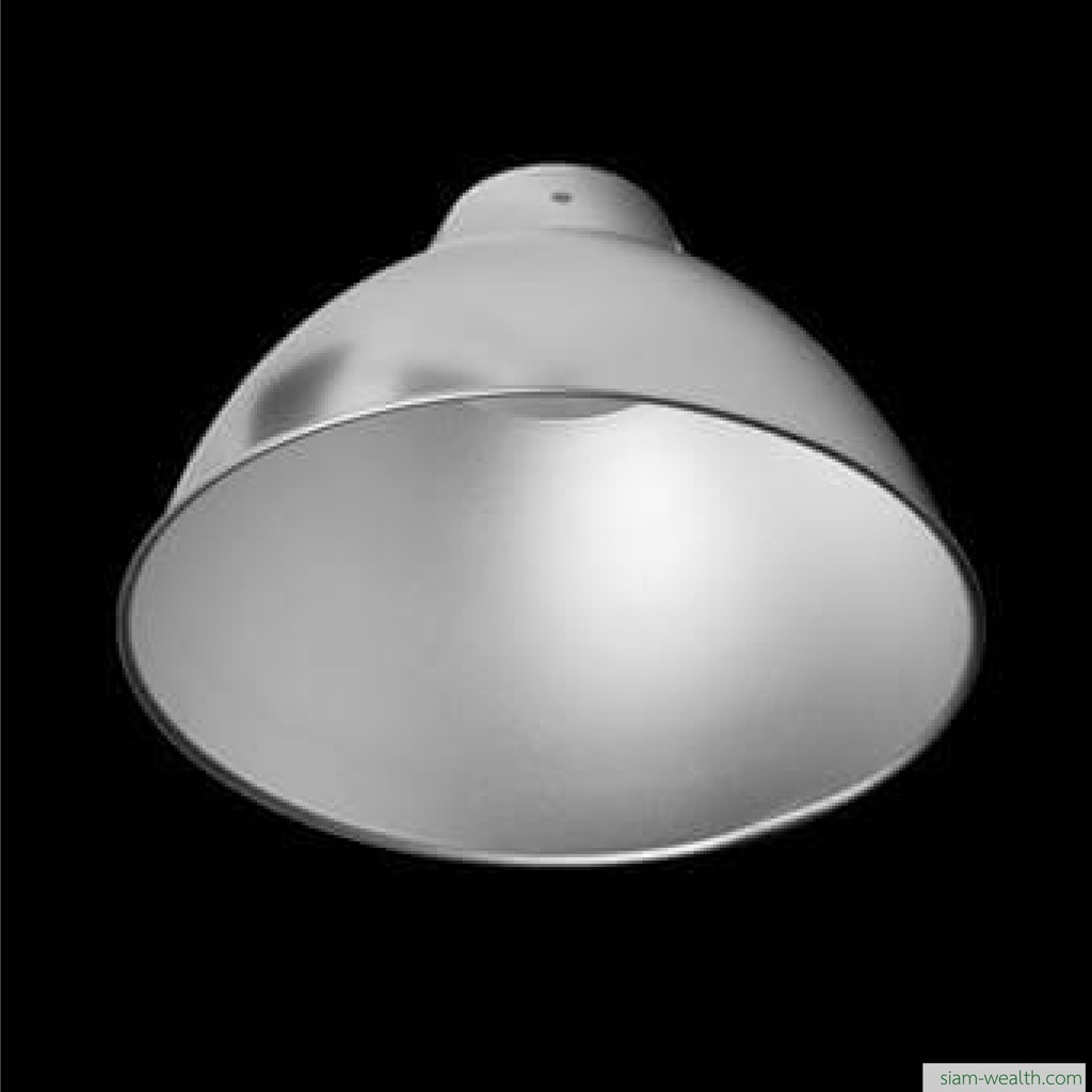 โคมฝาชีลายพ่นทราย 16 นิ้ว ไม่มีกระจก  (โคมเปล่าเพิ่มหลอด)