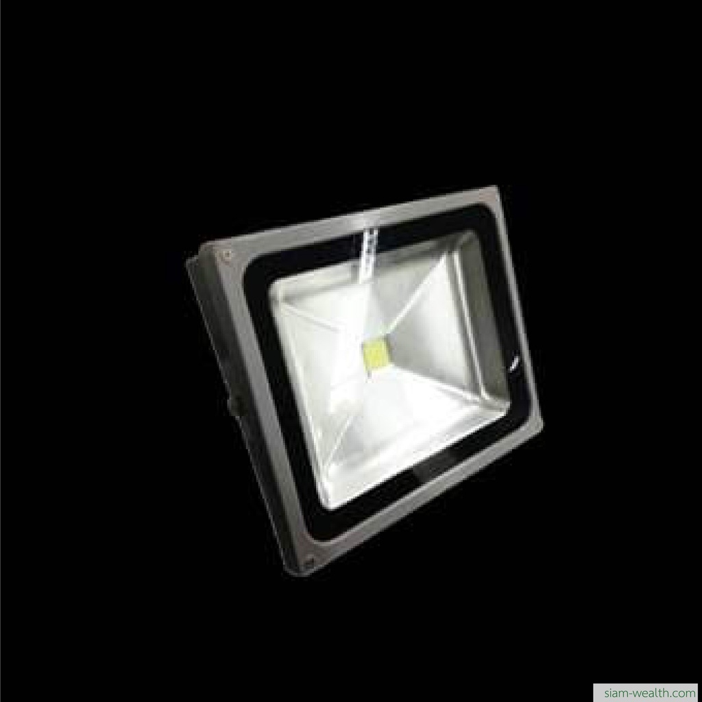 โคมฟลัดไลท์ กาต้า LED (สีดำ)