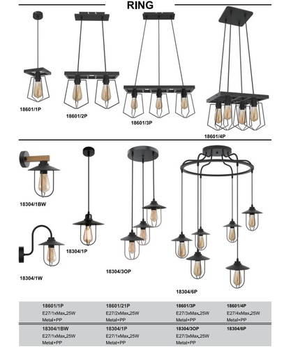 [18601/1P] Fitting Decoration Lamp Ring 18601/1P