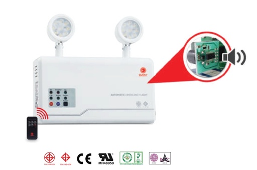 Emergency Light CU212CD4 2x12W